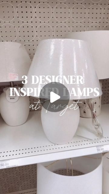 Lauren | Home Decor | Amazon Finds on Instagram: "Dreaming of designer lamps without the hefty price tag? 🌟 My latest finds at Target are inspired by high-end designs from Pottery Barn and Studio McGee, but at a fraction of the cost!⁣
⁣
1. sleek ceramic lamp⁣
2. rustic black lamp ⁣
3. light wood lamp⁣
⁣
Comment “lamps” and I’ll send the links straight to your DMs 🔗⁣
⁣
⁣
#affordablestyle #livingroomdecor #targetfinds #homegoods #budgethome #budgetdecor #decorlovers #homeaesthetic  #bedroomdecor #homeinteriors #targetstylehome #potterybarninspired #studiomcgeetarget" Home Decor Amazon Finds, Decor Amazon Finds, Home Decor Amazon, Studio Mcgee Target, Black Lamp, Pottery Barn Inspired, Designer Lamps, Wood Lamp, Target Finds