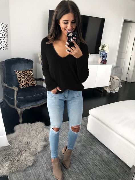 All Star Branco, Patagonia Pullover, Fall Trends Outfits, Sleeves Sweater, Sweater Tops, Outfit Trends, Cute Fall Outfits, Black Women Fashion, Weekend Outfit