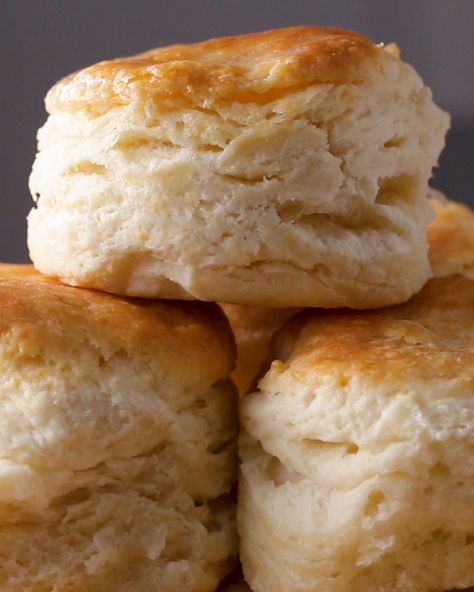 Flakiest Biscuits By Angie Thomas Recipe by Tasty Homemade Biscuits Recipe, Flaky Biscuits, Cooking Bread, Biscuit Bread, Biscuit Rolls, Homemade Biscuits, Buttermilk Biscuits, Bread Recipes Homemade, Dinner Rolls