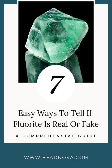 Discover how to tell if fluorite is real with our comprehensive guide. Learn 7 easy methods to identify genuine fluorite and become an expert in distinguishing real vs fake fluorite. Flourite Meaning, Green Fluorite, Fact Sheet, How To Know, To Tell, Meant To Be, Crystals, Green