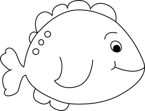 Clip Art Fish Black And White - ClipArt Best - ClipArt Best Fish Clip Art, Fish Image, Fish Coloring, Printable Photo Props, Tissue Paper Flowers Diy, First Grade Ideas, Fish Clipart, Fish Coloring Page, Teachers Classroom