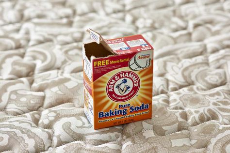 One Thing You Should be Cleaning with Baking Soda | Kitchn Baking Soda On Mattress, Freshen Mattress, Cleaning With Baking Soda, Deep Clean Mattress, Clean Your Mattress, Clean A Mattress, Storing Cleaning Supplies, Baking Soda Face Mask, Mattress Stains