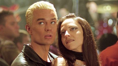 Crawl out of your coffin and stay away from sunlight as we rank TV's best vampires. Drusilla Buffy, David Boreanaz Angel, Amber Benson, Buffy Style, Spike Buffy, James Marsters, Buffy Summers, Original Vampire, Alyson Hannigan