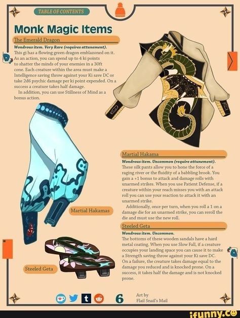 Dnd Magic Items For Monks, Monk Armor Dnd, Dnd Magic Items Homebrew Monk, Dnd 5e Monk Magic Items, Monk Items Dnd, Monk Items 5e, Dnd Monk Magic Items, Monk Magic Items 5e, Monk Magic Items