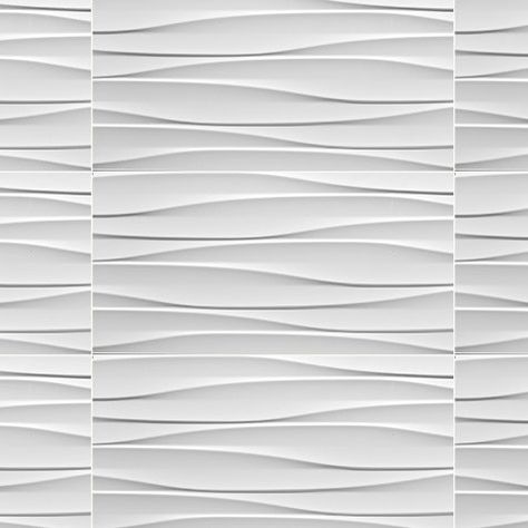 Ceramic Tile Flooring & Wall Tiles | Tile For Less Utah Tile Surround Fireplace, Wave Tile, Mid Century Modern Fireplace, Surround Fireplace, Ceramic Tile Flooring, Shower Wall Tile, White Wall Tiles, Surface Art, Glass Backsplash