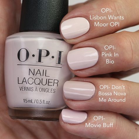 Opi Pink In Bio, Spring Nails Opi, Opi Spring 2023 Collection, Opi Spring 2023, Opi Nail Polish Colors, Opi Gel Nails, Aqua Nails, Opi Nail Colors, Pretty Nail Colors