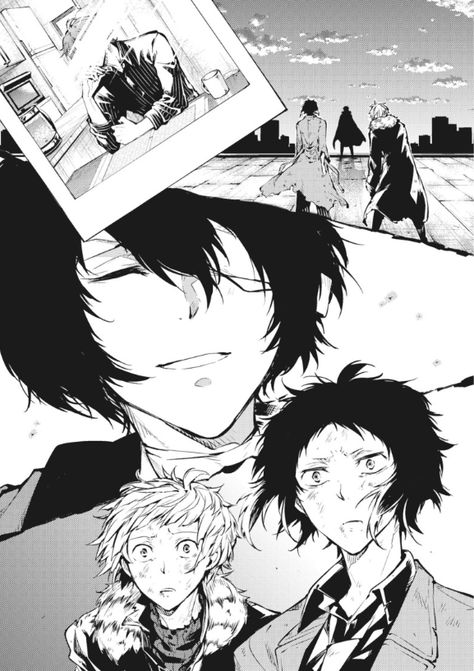 Dazai, Atsushi & Akutagawa Dog Light, Dazai Bungou Stray Dogs, Dazai Osamu, Manga Pages, Bongou Stray Dogs, Stray Dogs Anime, Light Novel, Bungo Stray Dogs, Stray Dog