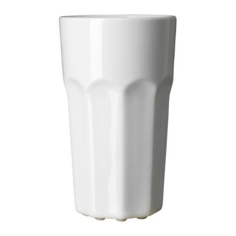 Pin for Later: Ikea Products You Recognize in People's Homes (Because You Have Them Too)  Pokal tumbler ($2) Crockery Unit Design Dining Rooms, Ikea Dining Room, Office Space Decor, Crockery Unit Design, Ikea Shopping, Crockery Unit, White Dishes, Vacuum Flask, Yard Sale