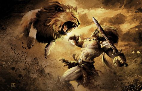 genzoman minotaur | NEMEAN LION vs HERCULES Mythical Creatures List, Hercules Movie, Greek Monsters, Guerriero Samurai, Gladiator Tattoo, Lukisan Lanskap, Nemean Lion, Spartan Tattoo, Greek Mythology Tattoos