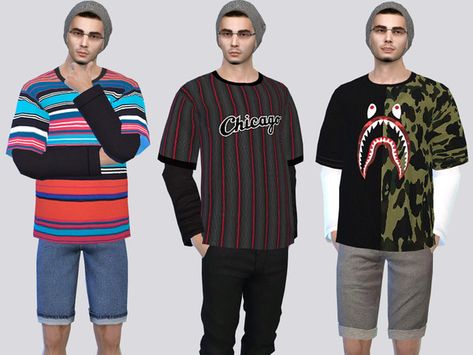 Bape Sweater, Dress Rack, Bape Hoodie, Sims 4 Dresses, Copy Me, Sims Community, My Works, Family Outing, Maxis Match