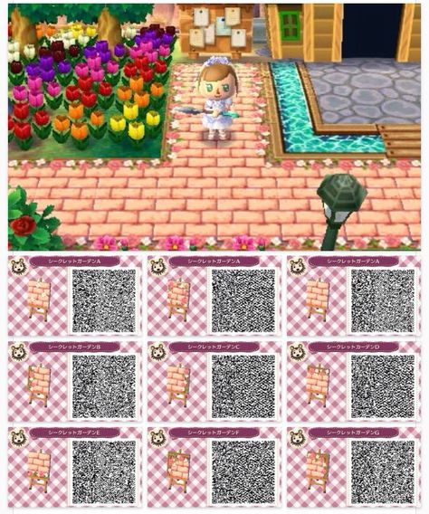 http://sinreiinfinity.blog33.fc2.com/blog-entry-49.html Acnl Paths, Animal Crossing Qr Codes, Thomas Jones, Motif Acnl, Animal Crossing 3ds, Animal Crossing New Leaf, Ac New Leaf, Animal Crossing Qr Codes Clothes, Path Design