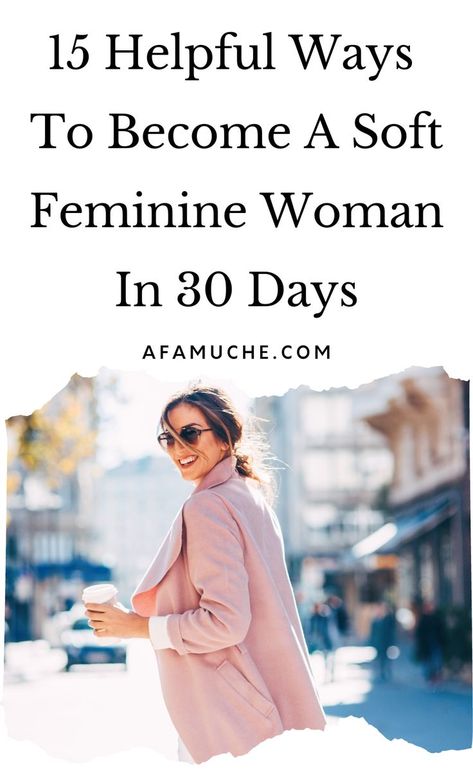 Be More Feminine, How To Be More Feminine, Femininity Tips, More Feminine, Etiquette And Manners, Divine Feminine Spirituality, Act Like A Lady, Feminine Women, Elegant Feminine