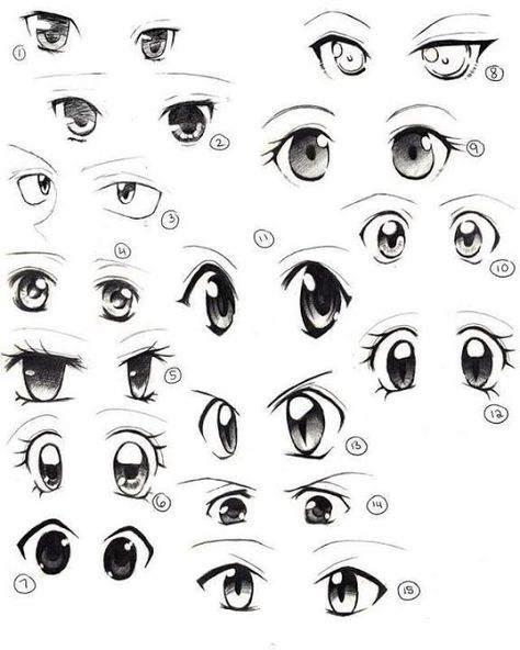 Aprende Como Dibujar Ojos anime paso a paso Female Anime Eyes, Easy Anime Eyes, Mata Manga, How To Draw Anime Eyes, Cartoon Eyes Drawing, Manga Eyes, Eye Drawing Tutorials, Drawing Eyes, Eye Sketch