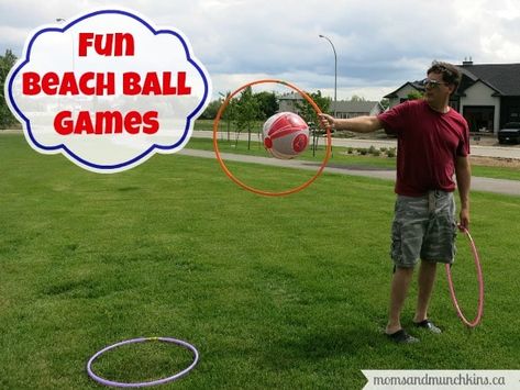 These fun beach ball games for kids are fun to play on the beach, at the park or even in your own backyard. Inexpensive summer fun for kids & parents! Beachball Games, Beach Ball Games For Kids, Picnic Games For Adults, Beach Games Kids, Ball Games For Kids, Beach Games For Kids, Ball Volleyball, Beach Ball Games, Family Description