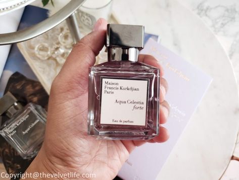 Maison Francis Kurkdjian Paris Aqua Celestia Forte Saturday Aesthetic, Social Saturday, Aqua Universalis, Girly Makeup, Products Photography, Perfume Scents, Luxury Beauty, Skincare Routine, Face And Body