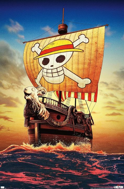 Going Merry, One Piece Live Action, Wall Poster Prints, Barn Wood Frames, Trends International, Wall Poster, One Piece Anime, Live Action, Framed Wall