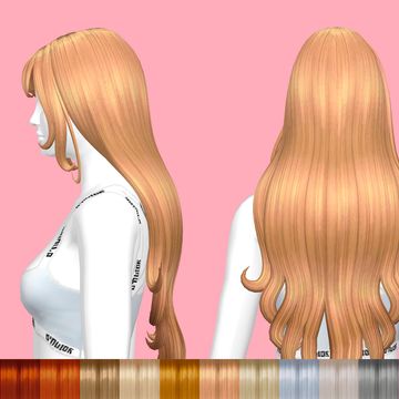 Sims 4 Strawberry Blonde Hair Cc, Bloom Winx Sims 4 Cc, Super Long Hair Sims 4 Cc, Sims 4 Cc Winx Club Hair, Sims 4 Mm Curly Hair, Sims 4 Flower Accessories, Sims 4 Coquette Hair, Pink Hair Sims 4 Cc, Winx Club Sims 4 Cc