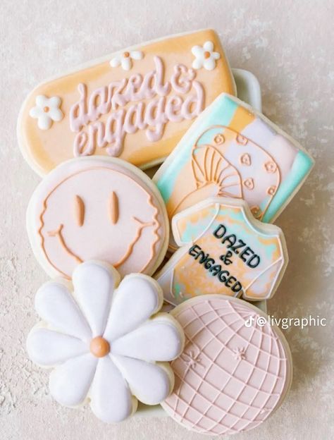 Bach Cookies, Bachelorette Party Cookies, Boho Bachelorette Party, Engagement Party Themes, Boho Bachelorette, Bachelorette Party Weekend, Bachelorette Party Beach, Bachelorette Party Planning, Bachelorette Themes