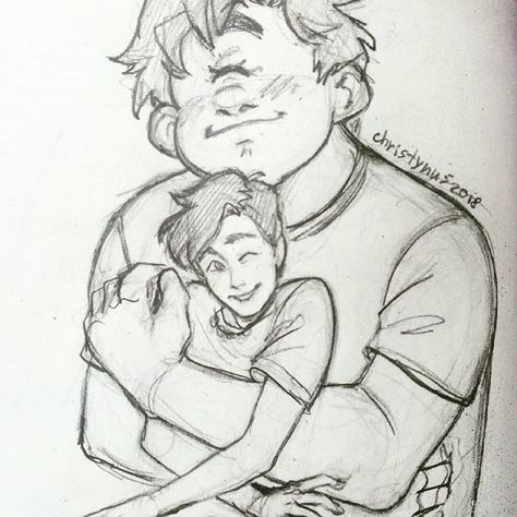 #percyjackson #nicodiangelo #hazellevesque #jasongrace #taliagrace #theheroesofolympus Tyson And Percy, Percy Jackson Drawings Sketches, Percy Jackson Sketches, Percy And Tyson, Tyson Percy Jackson, Drawing Pencil Sketches, Percy Jackson Drawings, Ideas For Drawing, Zio Rick