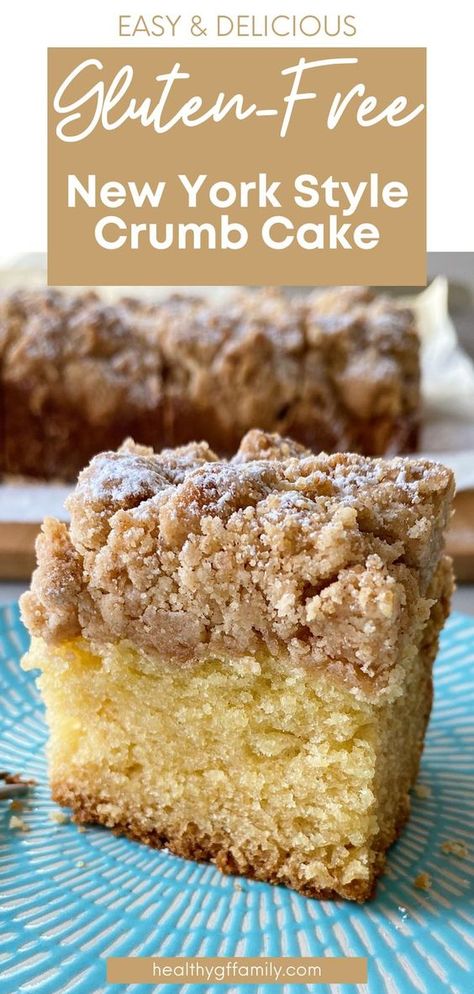 Gluten Free Coffee Cake Recipe, Gluten Free Baked Goods, Fodmap Desserts, Gf Cooking, Gluten Free Coffee Cake, Glutenfri Baking, Gluten Free Coffee, Celiac Recipes, Candida Recipes