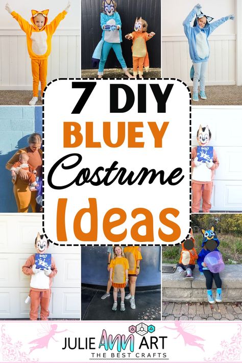 Creating a DIY Bluey costume can be both fun and simple! Here is a variety of Bluey costume options available for children and adults to enjoy; they can look like a decent bluey and enjoy their Halloween parties and other copay events in a flair. Diy Bluey Costume Tutu, Bluey Costume Makeup, Bluey Mom Costume, Diy Bluey Grannies Costume, Chili And Bandit Bluey Costume, Bluey Group Costume, Bluey Bingo Costume, Bluey Family Halloween Costume Diy, Muffin Costume Bluey