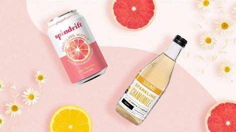 10 of the Best Flavored Water Brands Maple Water, Types Of Water, Flavored Sparkling Water, Seltzer Water, Water Branding, Carbonated Water, Keto Drink, Zero Calories, Flavored Water