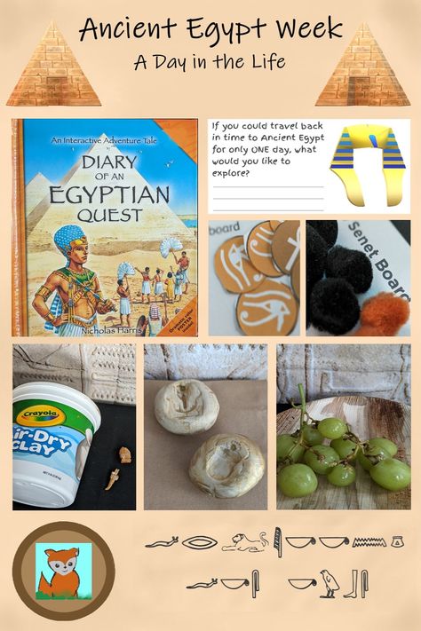 Step into the golden sands of time with our 🏺🌞 DIY At Home Summer Camp's Ancient Egypt Week! Enter into "A Day in the Life" with 🐪📚 packed with immersive books, captivating videos, creative crafts, fun experiments, and tasty snacks. Dive into the history, mystery, and beauty of ancient Egypt right from your living room 🏡 Don't miss out, pharaohs and queens! Click here 👉 to check out the fun. Egypt Stem Activities, Ancient Egypt Projects For Kids, Egyptian Crafts For Kids, Egypt Activities For Kids, Ancient Egypt Games, At Home Summer Camp, Golden Goblet, Ancient Egypt Unit Study, Ancient Egypt Lessons