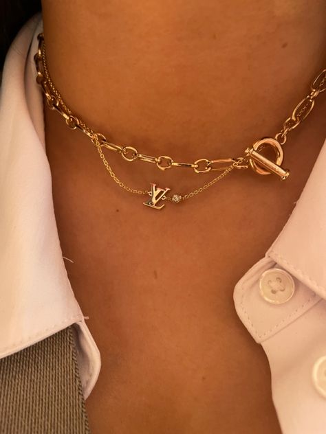 Louis Vuitton Chain Necklace, Louis Vuitton Gold Necklace, Louis Vuitton Necklace Silver, Louis Vuitton Padlock Necklace, Louis Vuitton Necklace Lock, Louis Vuitton Necklace, Louie Vuitton, Louis Vuitton Jewelry, Gold Diamond Jewelry