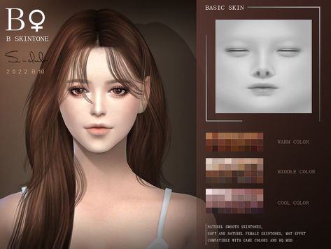 Sims 4 Cc Asian Skin Overlay Male, Sims 4 Asian Skin Overlay, Cc Face, Ts4 Makeup, The Sims 4 Skin, Sims 4 Cc Skin, Nose Mask, Asian Eyes, Sims 4 Cas