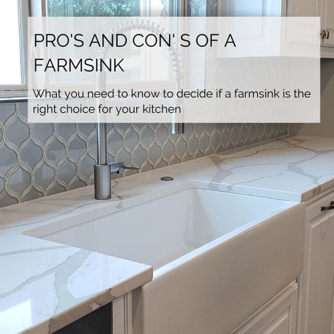 Farmhouse Sink Flush With Counter, Farmhouse Sink With Quartz Countertops, Stainless Steel Vs White Farmhouse Sink, Flush Mount Farmhouse Sink, Undermount Apron Kitchen Sinks, Undermount Kitchen Sinks Farmhouse, White Farm Sink Kitchen, Apron Sink Vs Undermount, Under Mount Farmhouse Sink