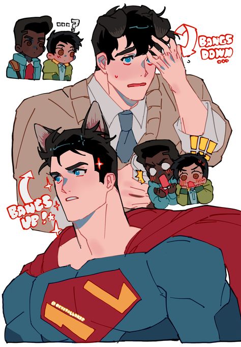 Clark Superman, Superman X Batman, Superman X, Superman Family, Adventures Of Superman, Superman Art, Dc Comics Artwork, Batman Family, Batman And Superman