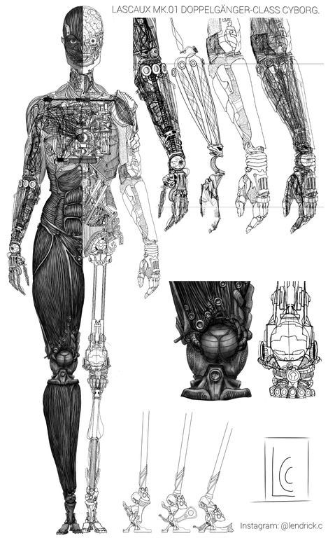 Cyborgs Art, Arte Robot, Cyberpunk Aesthetic, Arte Cyberpunk, 캐릭터 드로잉, Robot Design, Robots Concept, Robot Art, Robot Concept Art