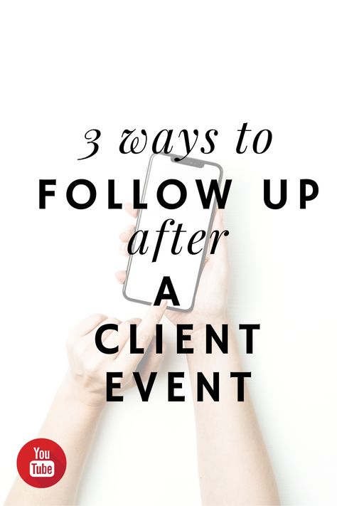 Hey Real Estate Agents! Have you just finished hosting a client appreciation event? There are 3 awesome ways to follow up after an event. Watch this video for my event follow up process - whether that's a virtual or in-person event - including ideas, my thank you email sample and more. Plus, grab your FREE 9-step touch plan for before, during & after an event (including scripts!) Realtor Client Appreciation Events, Real Estate Client Appreciation Events, Appreciation Email, Email Sample, Client Appreciation Events, Realtor Tips, Becoming A Realtor, Therapy Business, Gathering Ideas