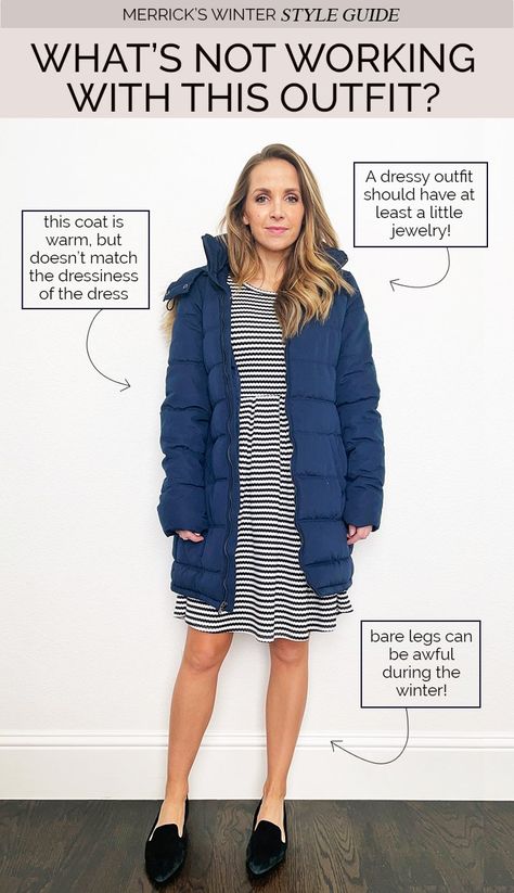 winter outfit with dresses Winter Dress Outfit Dressy, Wear A Dress In Winter, Wrap Dress Winter, Winter Dressy Outfits, Dress In Winter, Cold Weather Outfits Winter, Winter Style Guide, Cold Weather Dresses, Cold Weather Outfit