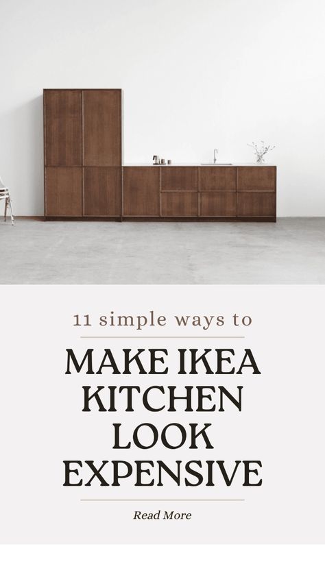 Modular kitchens, such as IKEA, have their advantages and disadvantages. They are a great deal for the price, but you might want a high-end look. How to make IKEA kitchen look high end and custom? 

make ikea kitchen look custom, 

make ikea kitchen look expensive, 

ikea kitchen custom fronts, 

ikea kitchen design ideas, ikea kitchen design modern, ikea kitchen design hack, ikea kitchen design inspiration, Ikea Kitchen Luxury, Ikea Concrete Effect Countertop, Ikea House Design, Ikea Kitchen Frojered, Ikea Oak Kitchen Cabinets, Ikea Vårsta Kitchen, Ikea Walnut Kitchen Cabinets, Ikea Japandi Kitchen, Ikea Walnut Kitchen