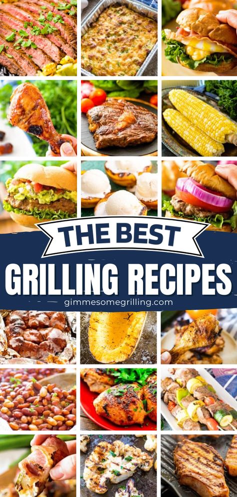 Summer Grilling Ideas, Recipes For The Grill, Grilled Vegetable Salads, Grilling Ideas, Easy Grilling Recipes, Recipes For Summer, Easy Main Dishes, Easy Grilled Chicken, Easy Grilling