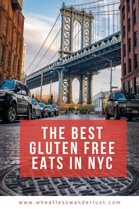 Gluten Free New York, Celiac Travel, Food In New York City, Gluten Free Nyc, Food In New York, Gluten Free Guide, Gluten Free Travel, Gluten Free Restaurants, Best Gluten Free