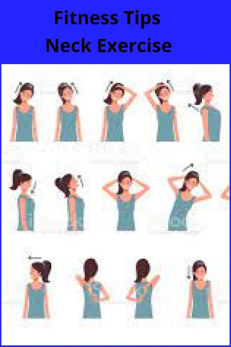 Fitness Tips Neck Exercise Exercises For Neck, Neck Exercise, Quick Makeup Routine, Forward Head Posture Exercises, Neck And Shoulder Muscles, Neck Problems, Forward Head Posture, Cramps Relief, Neck Exercises