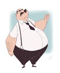 Fat Cartoon Characters, Fat Character, Character Design Cartoon, Man Illustration, Character Design Sketches, Fat Man, Art Et Illustration, Character Design Animation, Character Design Male