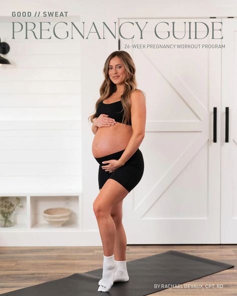 I am so proud and excited to introduce my 26-week long prenatal fitness program: GOOD // SWEAT Pregnancy Guide. I designed this program with you in mind—it’s for all the incredible moms-to-be who want to keep moving confidently while safely growing their babies. Tap to learn more! Fitness Maternity Shoot, Prenatal Fitness, Traveling Pregnant, Pregnancy Fitness, Prenatal Nutrition, Prepare For Labor, Pregnancy Guide, Prenatal Workout, Maternity Poses