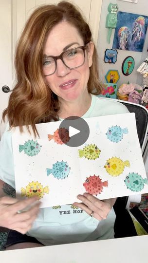 68K views · 4.3K reactions | Watercolor Blow Fish Tutorial | Happy World Oceans Day! Ocean creatures are some of my favorite things to paint! So much so that I just launched (get it) my watercolor sea creatures... | By andrea.nelson.art | Facebook Watercolor Sea Creatures, Andrea Nelson Art, Andrea Nelson, Blow Fish, Water Colouring, Crafty Witch, Things To Paint, World Oceans Day, Watercolor Pencil Art