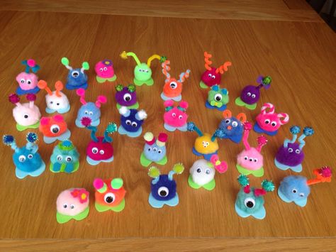 Quite Critters Classroom, Quiet Critters Classroom, Quiet Critters, Monster Crafts, Behaviour Management, Pom Pom Crafts, Craft Club, Cute Crafts, Crafts To Do