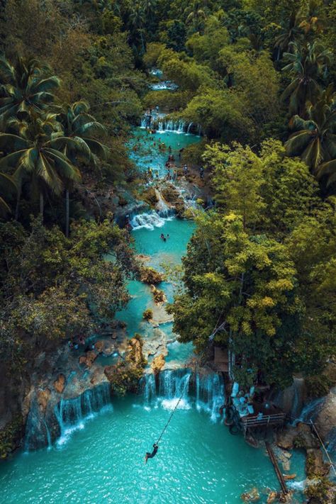 Cambugahay Falls, Places In Europe, Philippines Travel, Natural Pool, Destination Voyage, Europe Travel Tips, Beautiful Places In The World, Beautiful Places To Travel, Europe Destinations