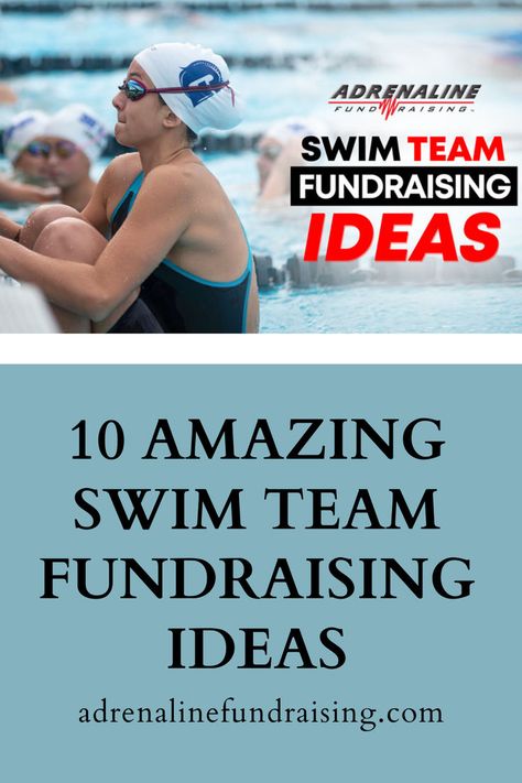 Discover 10 amazing swim team fundraising ideas to help your team reach its goals. From creative events to simple donation strategies, these ideas will boost team spirit and raise the necessary funds for your swim team's success. Team Fundraising Ideas, Team Fundraiser, Team Success, Fundraising Ideas, Creative Event, Swim Team, School Team, Swim Club, Raise Money