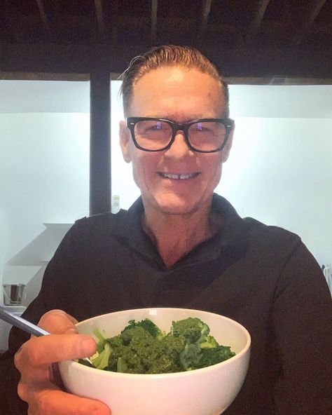 Bryan Adams on Instagram: “Broccoli with fresh pesto is one of my favourite meals and the perfect dish while I’m on my own in quarantine. Just boil the broc as you…” Brayn Adams, Bryan Adams Photography, Bryan Adams, Beautiful Wallpaper For Phone, Beautiful Wallpaper, Best Albums, On My Own, Pesto, My Favourite