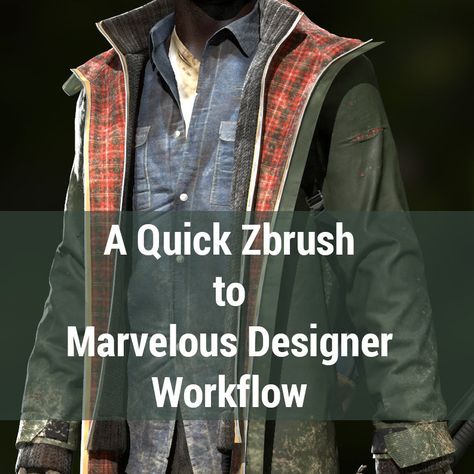 A Quick Zbrush to Marvelous Designer Workflow - Yuri Alexander. Free PDF available on Gumroad https://gumroad.com/l/jSdob Designer Clothing Patterns, Zbrush Tips, 3d Reference, Zbrush Character, Polygon Modeling, Zbrush Tutorial, 3d Modeling Tutorial, Character Clothing, 3d Ideas