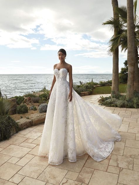 Demetrios Collection - Style 1238 Bridal Aisle, Demetrios Wedding Dress, Demetrios Bridal, 2024 Wedding Dresses, Princess Wedding Gown, Wedding Inspirasi, Strapless Sweetheart Neckline, 2024 Wedding, A Wedding Dress