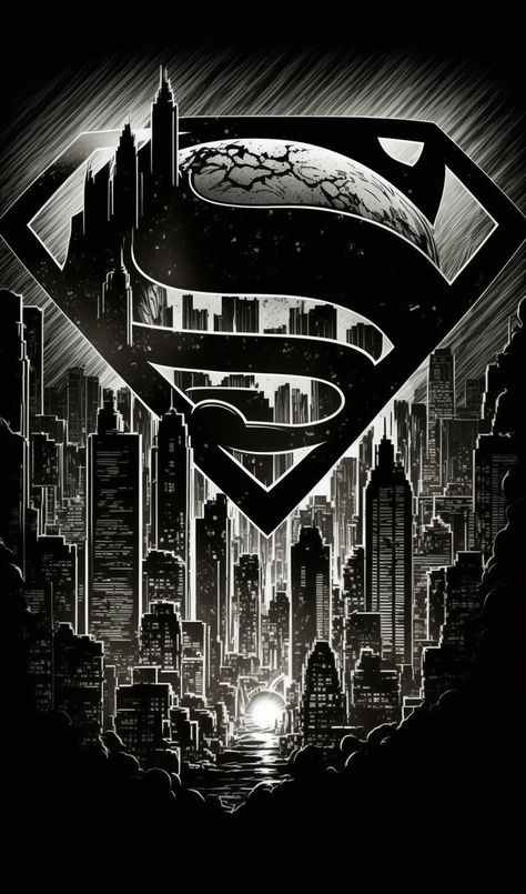 Superman Artwork Wallpapers, Superman Logo Art, Superman Cavill, Superman Tattoos, Logo Superman, Black Superman, Superman Pictures, Superman Symbol, Superman Artwork