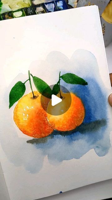 Irshad Ahmad Ansari on Instagram: "🍊 Ever struggled with painting oranges? Let's change that! 🎨  This reel will teach you how to create juicy, realistic oranges with watercolor. Stay tuned!  watercolor orange how to paint orange watercolor watercolor orange tutorial watercolor orange techniques watercolor orange painting  #watercolorpainting #orangepainting #easytutorial #WatercolorTips #artreels" Oranges Watercolor Paintings, Fruits Painting Watercolor, Realistic Painting Tutorials, Orange Watercolor Painting, Orange Fruit Painting, Fruit Watercolor Painting, Watercolor Oranges, Watercolor Fruits, Food Watercolor