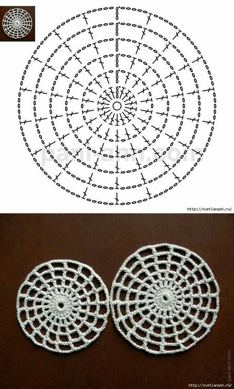 Wiggly Crochet, Motif Mandala Crochet, Crochet Circle Pattern, شال كروشيه, Crochet Tutorial Pattern, Crochet Table Runner Pattern, Crochet Stitches Diagram, Crochet Stitches Guide, Crochet Hair Accessories